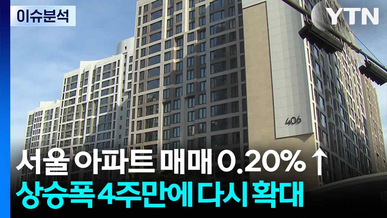 [스타트 경제] 힘 빠진 10·15 대책?...서울 아파트 오름폭 다시 확대 / YTN