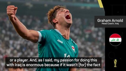 World Cup qualification can change the country - Iraq boss Arnold
