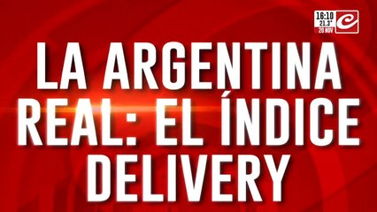 El índice delivery: casi 500 pedidos para sostener un hogar