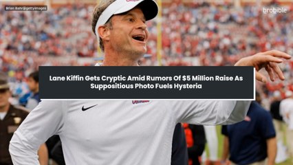Lane Kiffin Gets Cryptic Amid Rumors Of $5 Million Raise As Suppositious Photo Fuels Hysteria