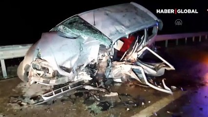 Katliam gibi kaza! 4 kişi öldü, 1 kişi de yaralandı