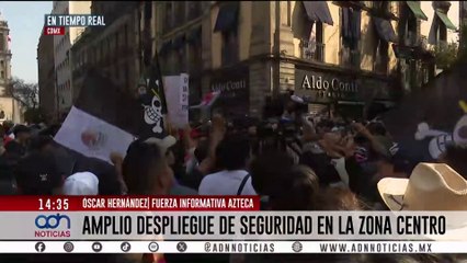 Generación Z marcha con miedo a represalias y desapariciones de autoridades