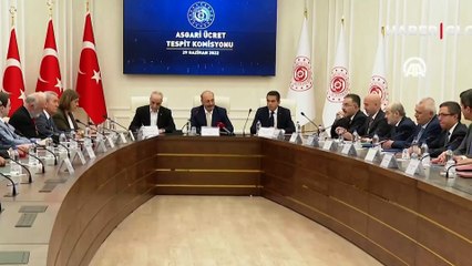 Asgari Ücret Tespit Komisyonu toplandı! Bakan Bilgin: Çalışmaların yarın sonuçlanacağını ümit ediyorum