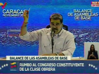 Jefe de Estado señaló que han sido elegidos 30 mil 689 delegadas y delegados para Constituyente Obrera