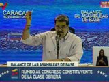 Jefe de Estado señaló que han sido elegidos 30 mil 689 delegadas y delegados para Constituyente Obrera