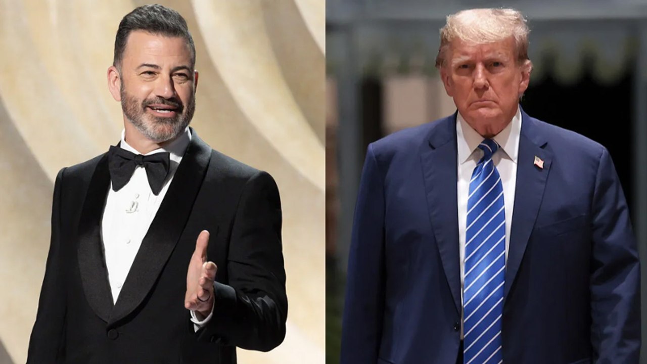 Trump Demands Jimmy Kimmel to Be Fired (Again) | THR News Video