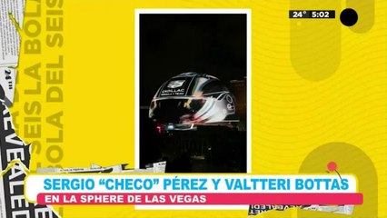 'Checo' Pérez en el Sphere de Las Vegas