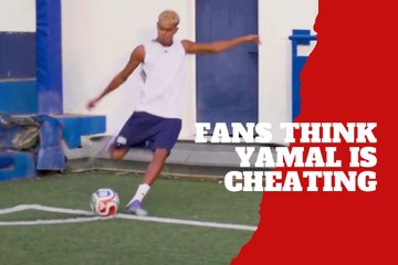 Lamine Yamal slammed after fans accuse him of faking an Olympic goal