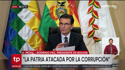 Rodrigo Paz anuncia la conformación de una ‘Comisión de la Verdad de los Hidrocarburos’