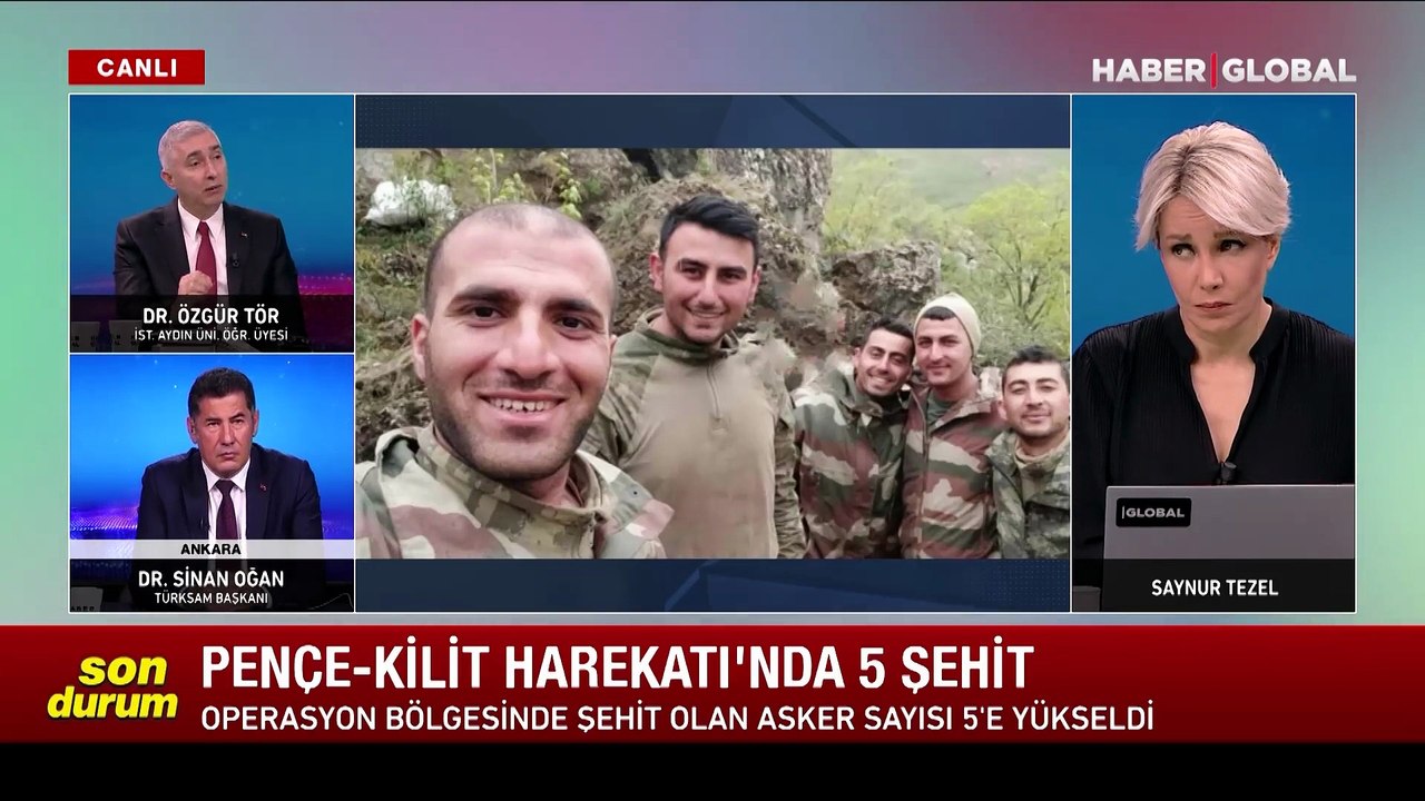 Son dakika! Acı haber geldi: Pençe Kilit Operasyonu'nda 5 asker şehit düştü