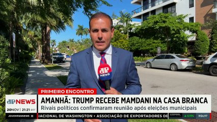 Trump recebe novo prefeito de NY, Mamdani, na Casa Branca nesta sexta