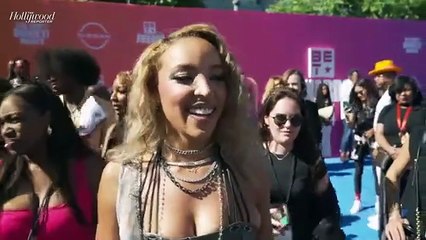 Tinashe Reacts to Janet Jackson Using Her Song "Nasty" at the 2024 BET Awards | THR Video