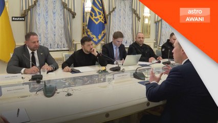 Zelenskiy bincang pelan tamat perang dengan AS