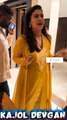 Bollywood Actress Kajol Arrived for Meeting 🥰