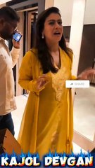 Bollywood Actress Kajol Arrived for Meeting 🥰