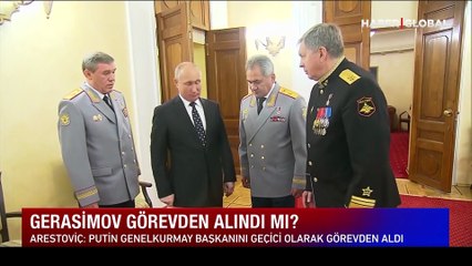 Putin'in sağ kolu Gerasimov görevden mi alındı?