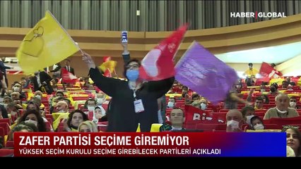 Yüksek Seçim Kurulu seçime girebilecek partileri açıkladı: Ümit Özdağ'ın Zafer Partisi seçime giremiyor