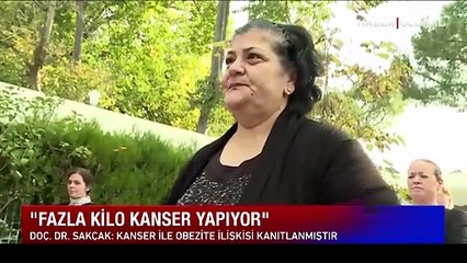 Fazla kilo kansere davetiye çıkarıyor