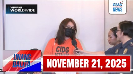 Unang Balita sa Unang Hirit: (Part 1) NOVEMBER 21, 2025 [HD]