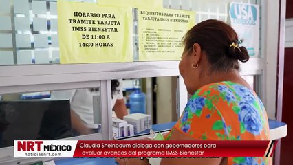 Claudia Sheinbaum dialoga con gobernadores para evaluar avances del programa IMSS-Bienestar