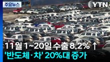 이달 중순 수출 8.2％↑...반도체·자동차 '쌍끌이' / YTN