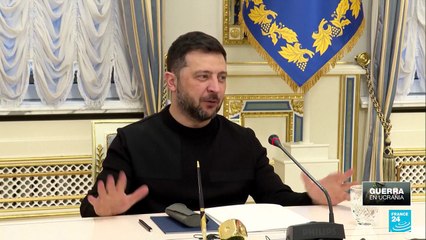 Zelenski recibe plan de paz para Ucrania que no contempla ninguno de sus intereses