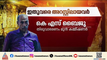 പോറ്റി മുതൽ പത്മകുമാ‍ര്‍ വരെ; ശബരിമല സ്വ‍ര്‍ണക്കൊള്ളയിൽ ഇതുവരെ അറസ്റ്റിലായവര്‍