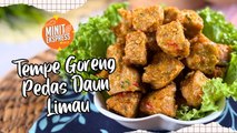 Tempe Goreng Pedas Daun Limau, Sekali Gigit Confirm Nak Lagi