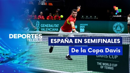 España avanzó a las semifinales de la Copa Davis DEPORTES TELESUR 20-11-2025