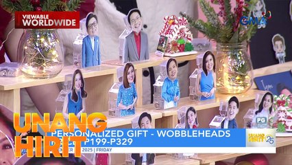 UH CHRISTMAS-SERYE: PERSONALIZED GIFT IDEAS!  | Unang Hirit