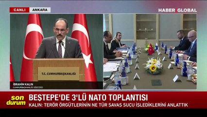 Son dakika Cumhurbaşkanlığı Sözcüsü Kalın: PKK ile YPG arasında fark olmadığını ifade ettik