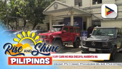 Tatlo sa 7 luxury cars ng mga Discaya, naibenta na; floor price ng mga natitirang sasakyan na hindi nabili, posibleng ibaba pa | ulat ni Bernard Ferrer