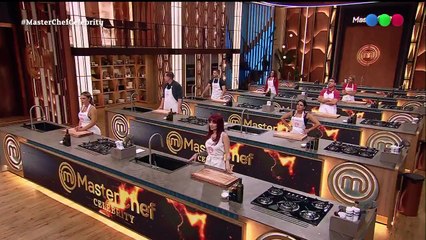 Evangelina Anderson no aguantó y se quebró en MasterChef por un gesto de su hijo, Bastian: "Perdón"