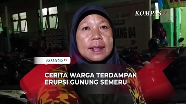 Cerita Warga Detik-Detik Menegangkan Terdampak Awan Panas Erupsi Gunung Semeru