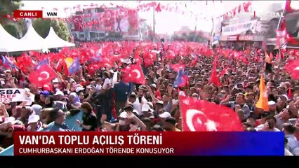 Cumhurbaşkanı Erdoğan'dan Van'da açıklamalar: Diyarbakır Anneleri'nin yavrularını Kandil'e kaçıranlardan hesabını soruyoruz, soracağız