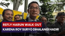 Refly Harun Pilih Walk Out Setelah Roy Suryo Dilarang Hadir Di Audiensi Polri