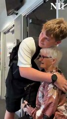 Lifesaver Luke reunited with Roma after horror housefire