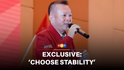 Choose stability, avoid changing govt, DAP man urges Sabahans