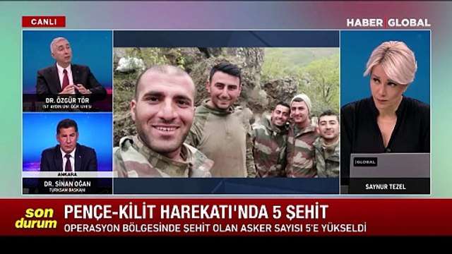 Son dakika! Acı haber geldi: Pençe Kilit Operasyonu'nda 5 asker şehit düştü
