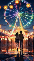 Starlit Festival Walk