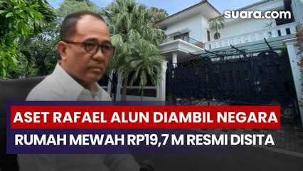 Rumah Mewah Rafael Alun Senilai Rp19,7 M Resmi Diambil Negara