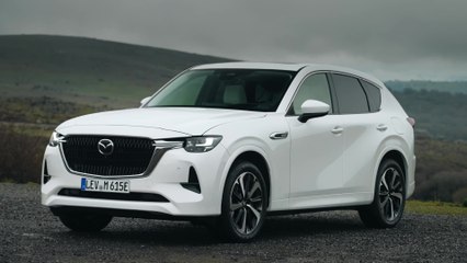 2026 Mazda CX-60 Design Preview in Rhodium White