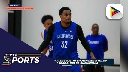 'I'm getting better': Justin Brownlee, patuloy ang pagpapagaling sa pneumonia