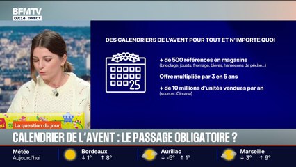 Chocolat, cosmétique ou encore saucisson... 54% des Français achètent un calendrier de l'avent chaque année