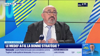 Emmanuel Lechypre face à Raphaël Legendre : Le Medef a-t-il la bonne stratégie ? - 21/11