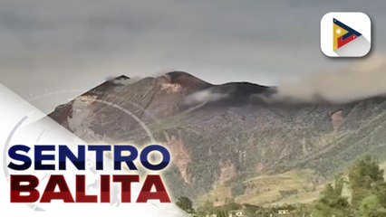 Bulkang #Kanlaon, muling nagbuga ng abo kaninang umaga