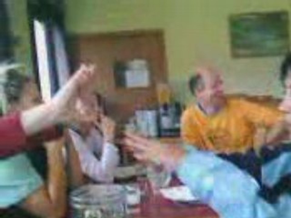 à table