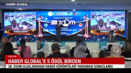 Haber Global'e 5 ödül birden!