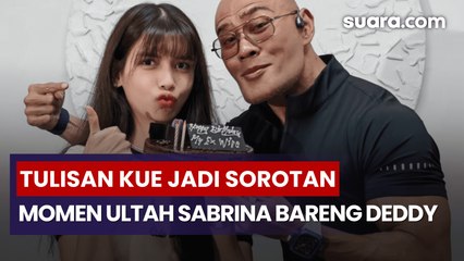 Rayakan Ultah Sabrina Saat Proses Cerai, Tulisan Kue dari Deddy Bikin Heboh