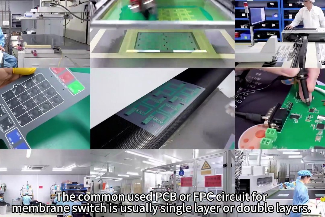 PCB/FPC Circuit Membrane Switch (1)